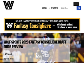 'wolfsports.com' screenshot