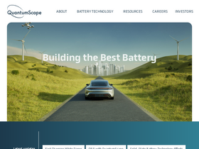 'quantumscape.com' screenshot