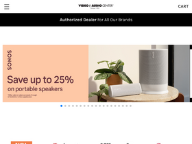 'videoandaudiocenter.com' screenshot