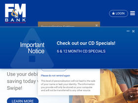 'myfmbank.com' screenshot
