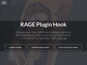 'ragepluginhook.net' screenshot