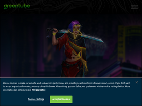 'greentube.com' screenshot