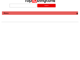 'top10ringtone.com' screenshot
