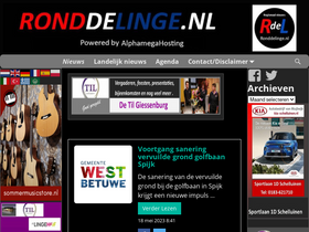 'ronddelinge.nl' screenshot