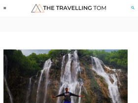 'thetravellingtom.com' screenshot