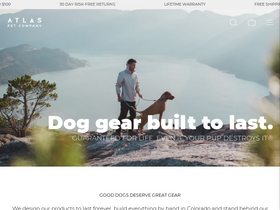 'atlaspetcompany.com' screenshot