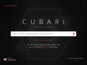 'cubari.moe' screenshot