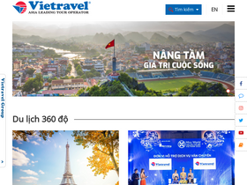'vietravel.com' screenshot