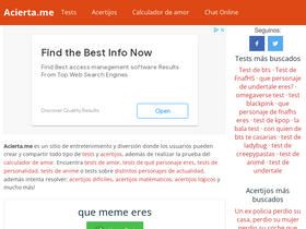 'acertijos.acierta.me' screenshot