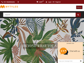 'mytyles.com' screenshot