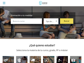 'avanzaentucarrera.com' screenshot