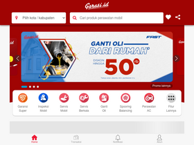 'garasi.id' screenshot