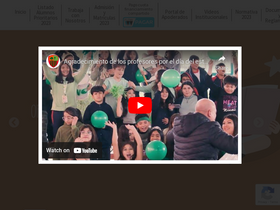 'colegiosancarlosquilicura.cl' screenshot