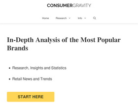 'consumergravity.com' screenshot