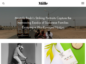 'milleworld.com' screenshot