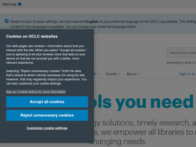 'yale.idm.oclc.org' screenshot