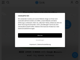 'tink.de' screenshot