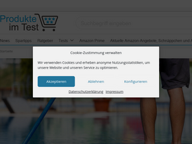 'produkte-im-test.de' screenshot