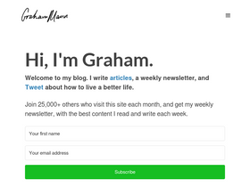 'grahammann.net' screenshot