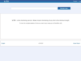 'u.to' screenshot