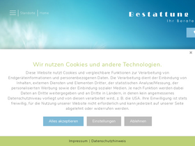 'bestattung-eckl.at' screenshot