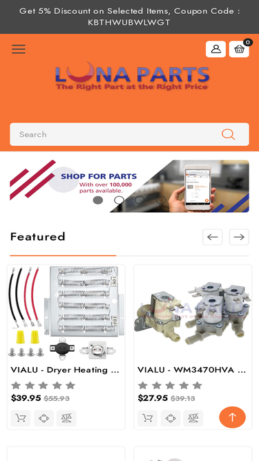 lunaparts.com