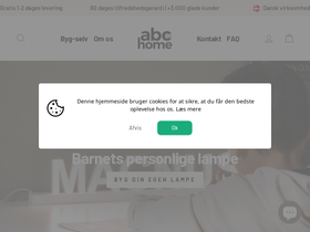 abcHome homepage screenshot