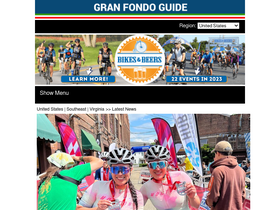 'granfondoguide.com' screenshot