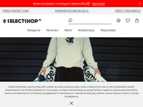 'selectshop.pl' screenshot