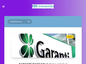 'direkbaglanma.net' screenshot