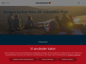 'svenskakyrkan.se' screenshot