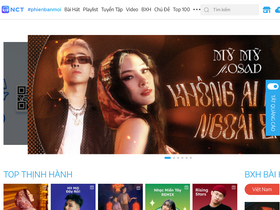 'nhaccuatui.com' screenshot