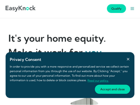 'easyknock.com' screenshot
