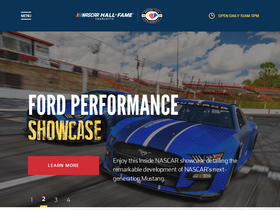 'nascarhall.com' screenshot
