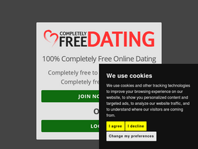 'completelyfreedating.co.uk' screenshot