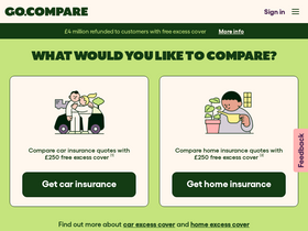 'gocompare.com' screenshot