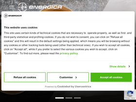 'energicamotor.com' screenshot
