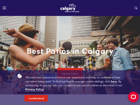 'visitcalgary.com' screenshot