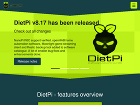 'dietpi.com' screenshot