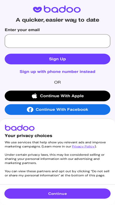 Login sign badoo how exactly