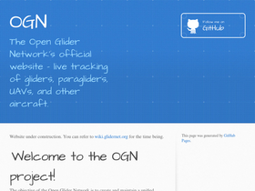 'glidernet.org' screenshot