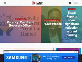 'nowgrenada.com' screenshot