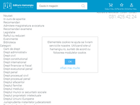 'hamangiu.ro' screenshot