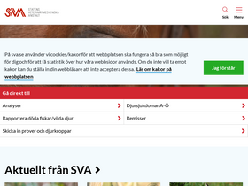 'sva.se' screenshot