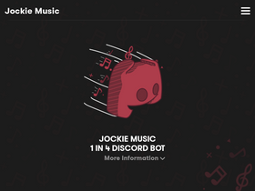 'jockiemusic.com' screenshot