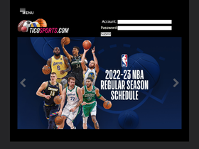 'ticosports.com' screenshot