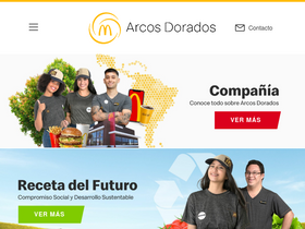 'arcosdorados.com' screenshot