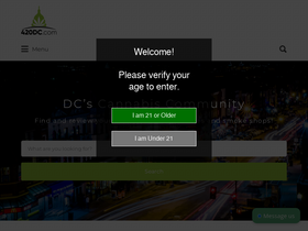 '420dc.com' screenshot