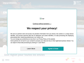 'enpaysdelaloire.com' screenshot