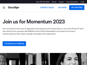 'docusign.com' screenshot